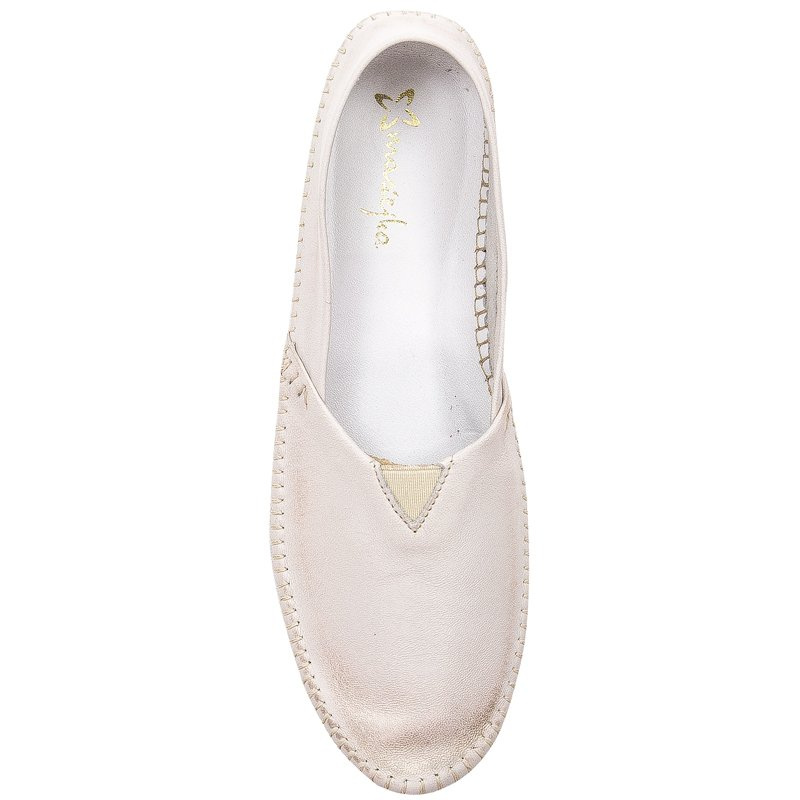 Maciejka Gold Women's Flat Shoes 01930-88/00-0