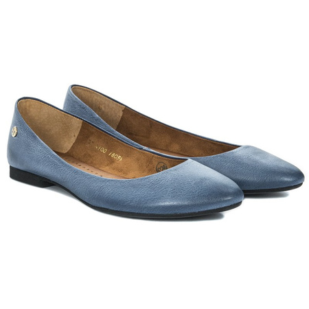 Maciejka Navy Jeans Ballerina 04100-17/00-8 