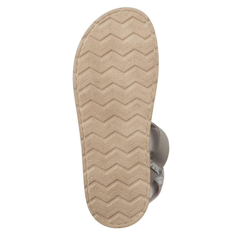 Maciejka Women's Leather Sandals Ash White
