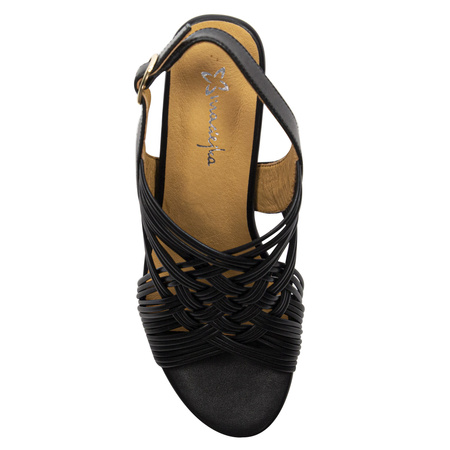 Maciejka Black Sandals N6517-01/00-1