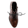 Maciejka Brown Leather women's Boots 5743C-02/00-7