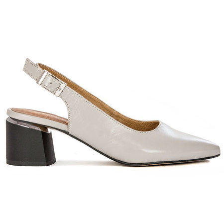Maciejka Grey Pumps 04481-03/00-1