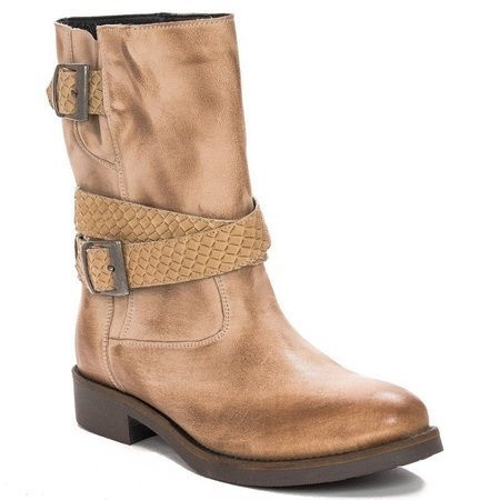 Maciejka Camel Knee-high Boots