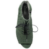 Maciejka Bottle Green Lace-Up Boots