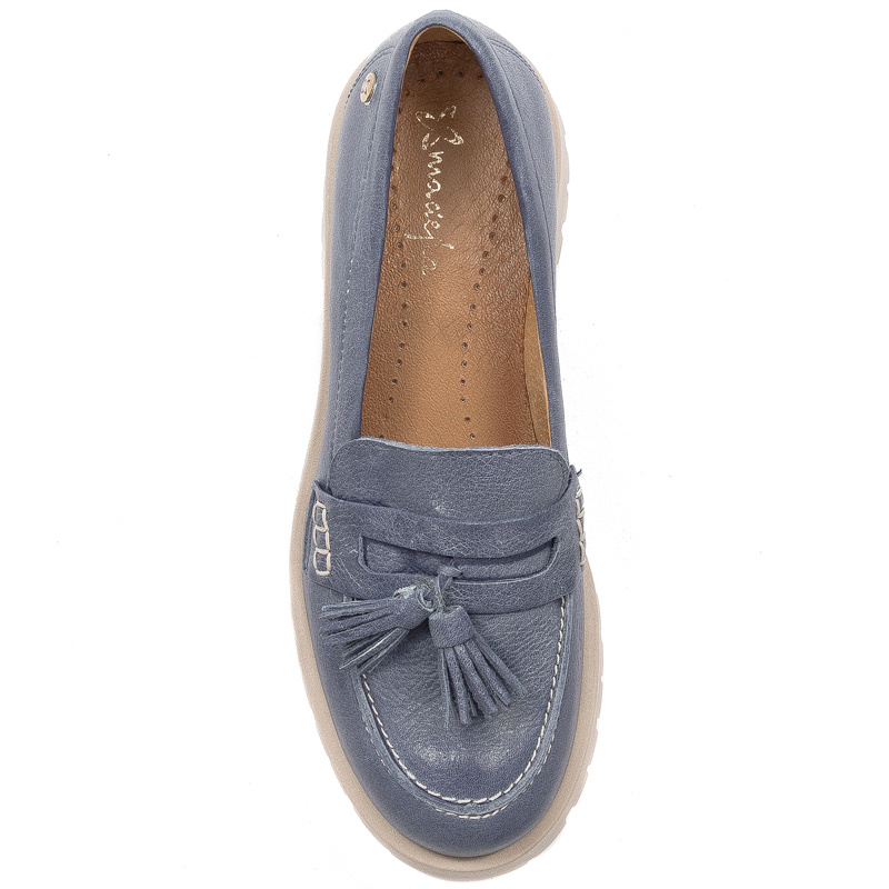 Maciejka Women's Navy Flat Shoes