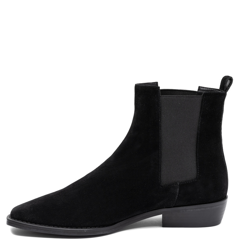 Maciejka Women's Leather Ankle Boots with Zipper Black K7758-01/00-7