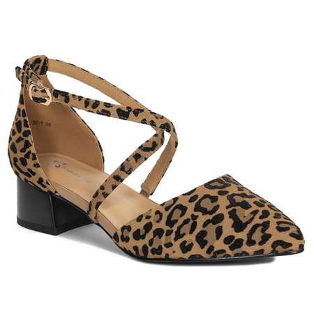 Maciejka Czółenka Damskie Pantera