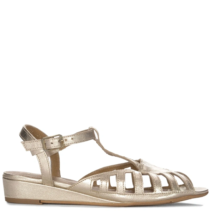 Maciejka Women's Leather Sandals Gold
