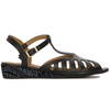 Maciejka Leather Black Women's Sandals