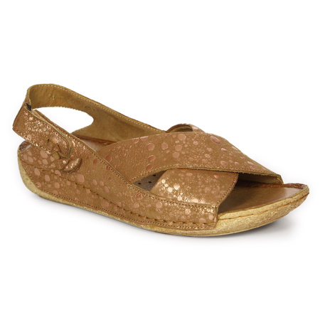 Maciejka Women's Leather Copper Sandals