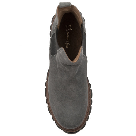 Maciejka Light Gray Boots 05312-03/00-6