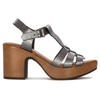 Maciejka Graphite Women's Leather Sandals