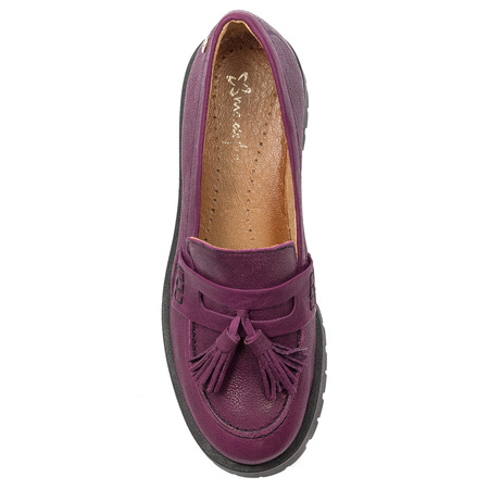 Maciejka Women's Burgundy Flat Shoes