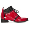 Maciejka Red Lace-up Boots 04744-08/00-7