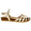 Maciejka Gold Sandals 03074-25/00-0