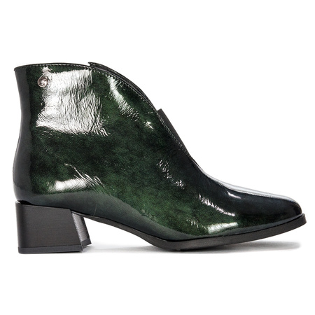 Maciejka Green pattented Boots 04777-09/00-3