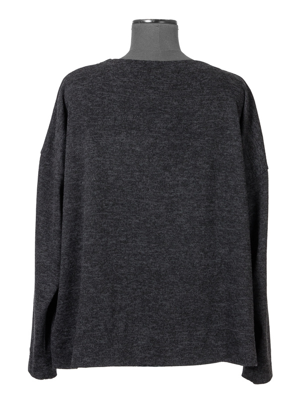 Knitted blouse Lucia Graphite