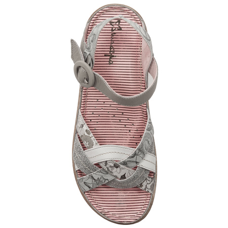 Maciejka Women's Leather Sandals Ash White