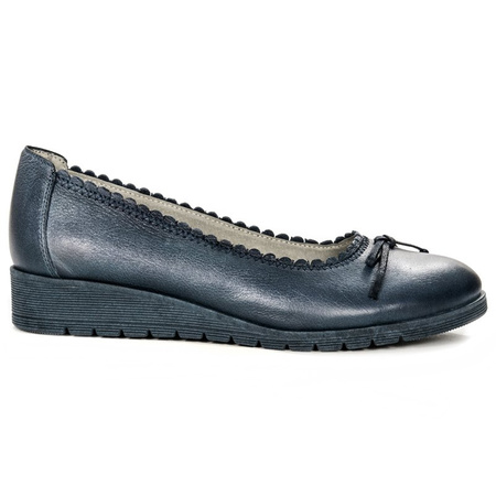 Maciejka Navy Blue Low Shoes 03469-17/00-5