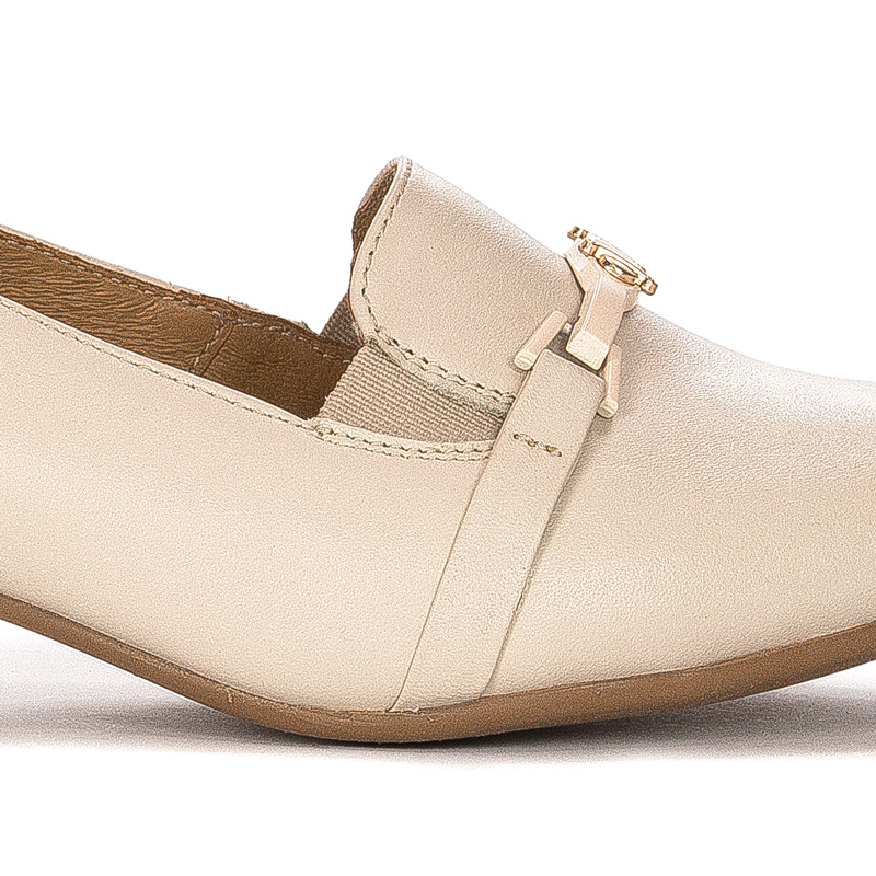 Maciejka Women's Light Beige Leather Pumps