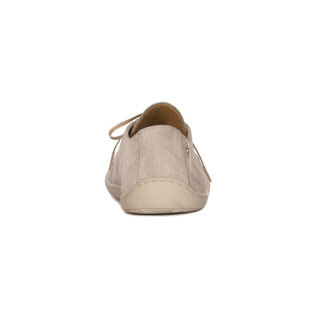 Maciejka Skórzane Półbuty BAREFOOT Beżowe 06900-04/00-1