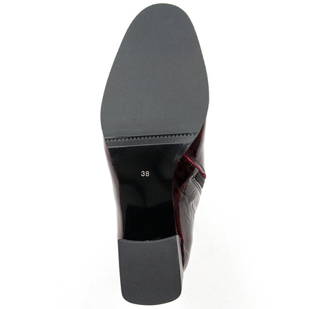 Maciejka Burgundy Boots 04777-23/00-3
