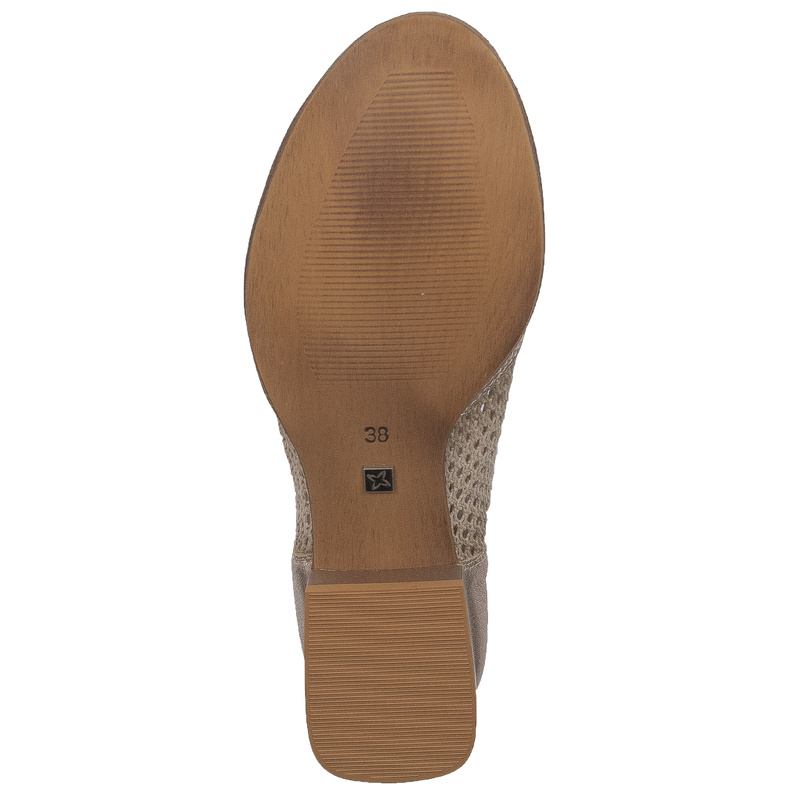 Maciejka Women's leather gold boots