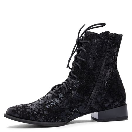 Maciejka Women's Leather Boots, Black