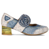Maciejka Women's Leather pumps Blue