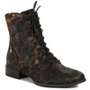 Maciejka Women's Leather Boots Black and Gold