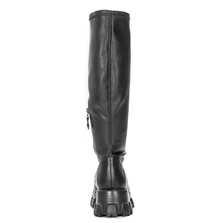 Maciejka Black Knee-High Boots