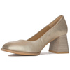 Maciejka 06414-25/00-1 Women's Leather Gold Pumps