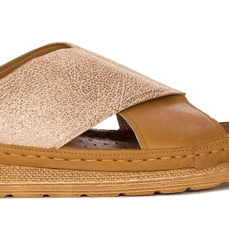 Maciejka Brown & Cooper Women's Leather Slides