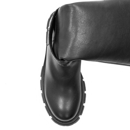 Maciejka Black women's Knee-High Boots