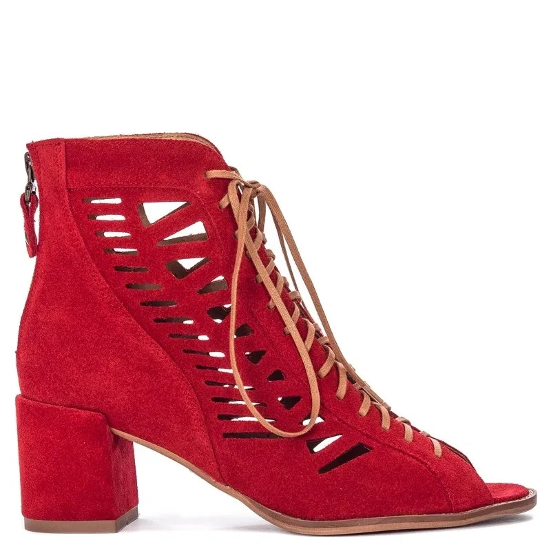 Maciejka Women's Red Boots 04040-08/00-5