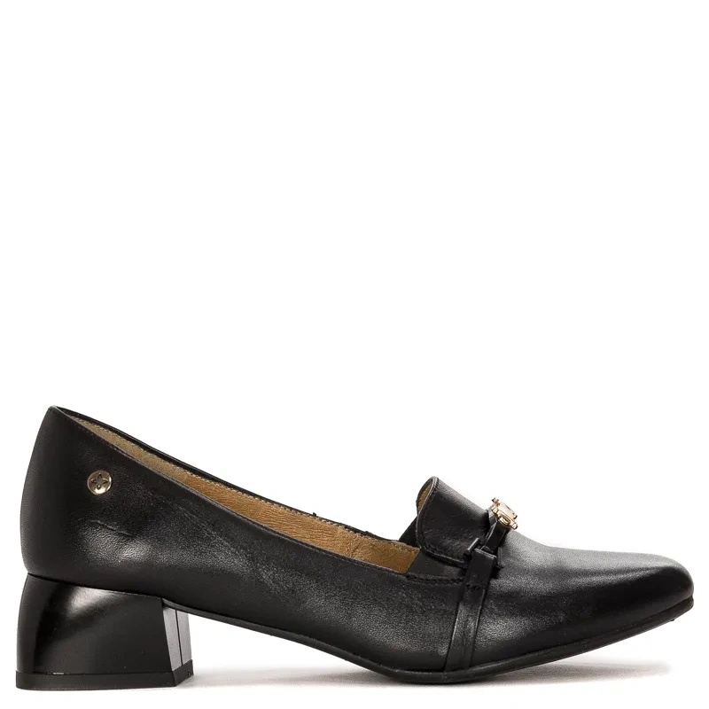 Maciejka Women's Black Leather Pumps