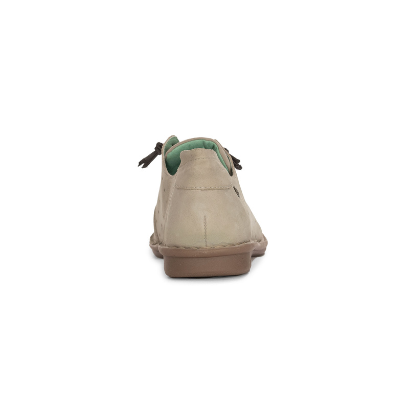Maciejka Women's Leather Half Shoes Beige