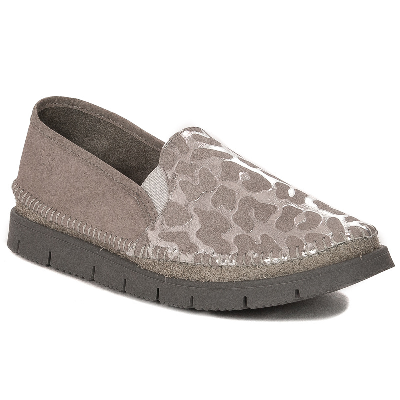 Maciejka Beige & Silver Low Shoes 3512W-22/00-5