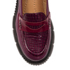Maciejka 06288-23/00-5 Women's burgundy platform Low Shoes