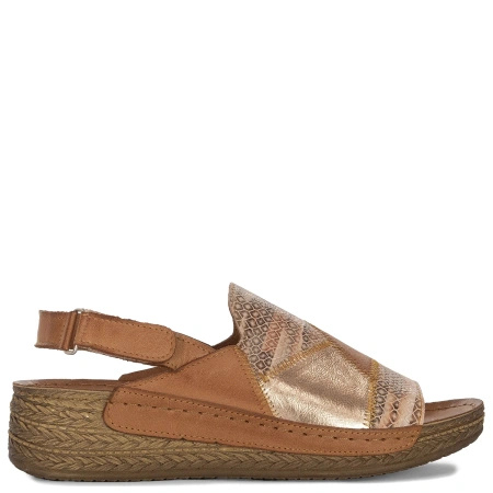 Maciejka Women's Leather Copper Sandals