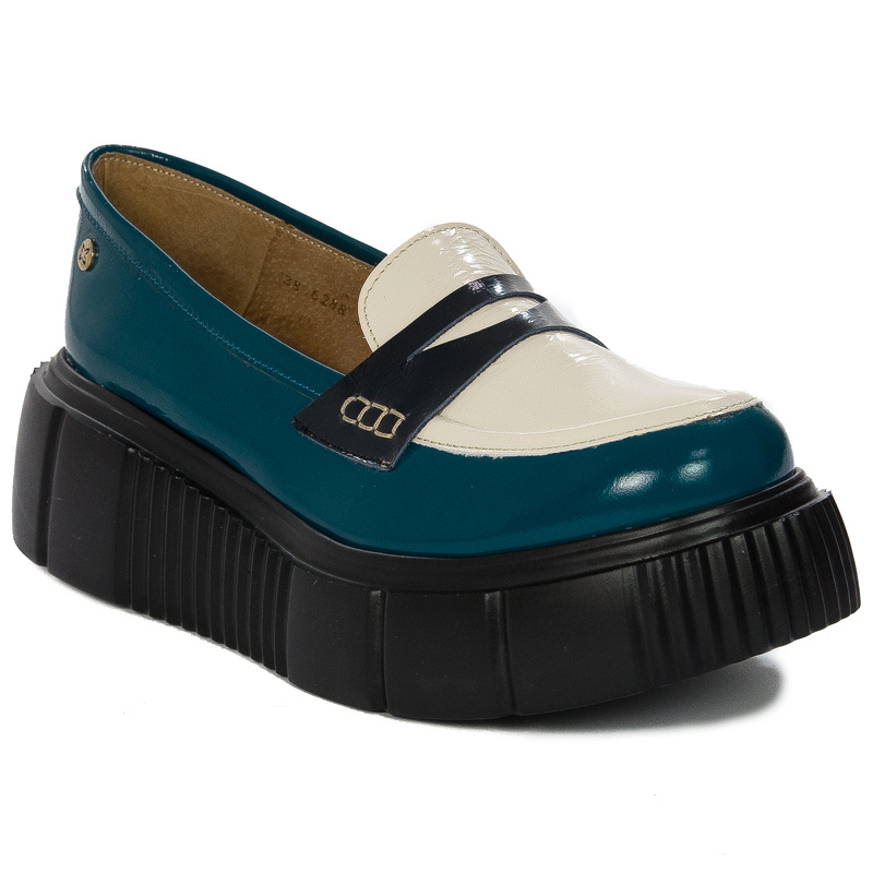 Maciejka 06288-06/00-5 Women's turquoise Low Shoes