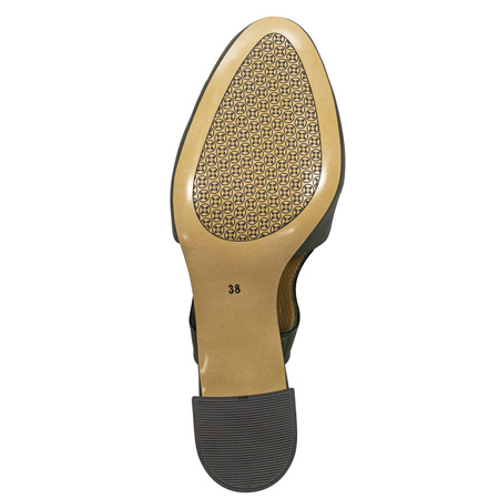 Maciejka Green Women's Pumps 06419-09/00-1