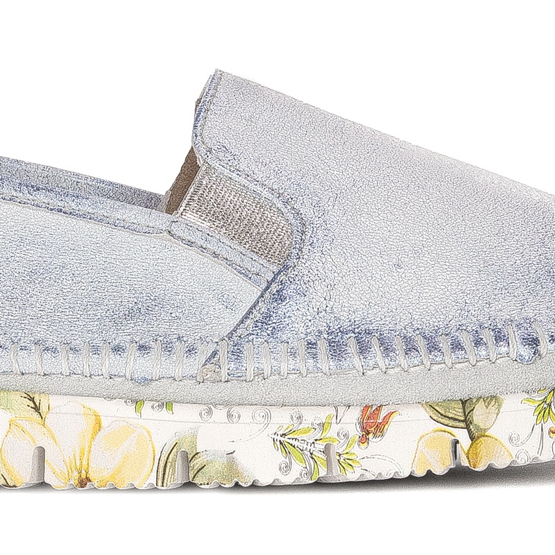 Maciejka Light Blue Low Shoes