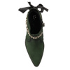 Maciejka Green Women's Suede Leather Boots