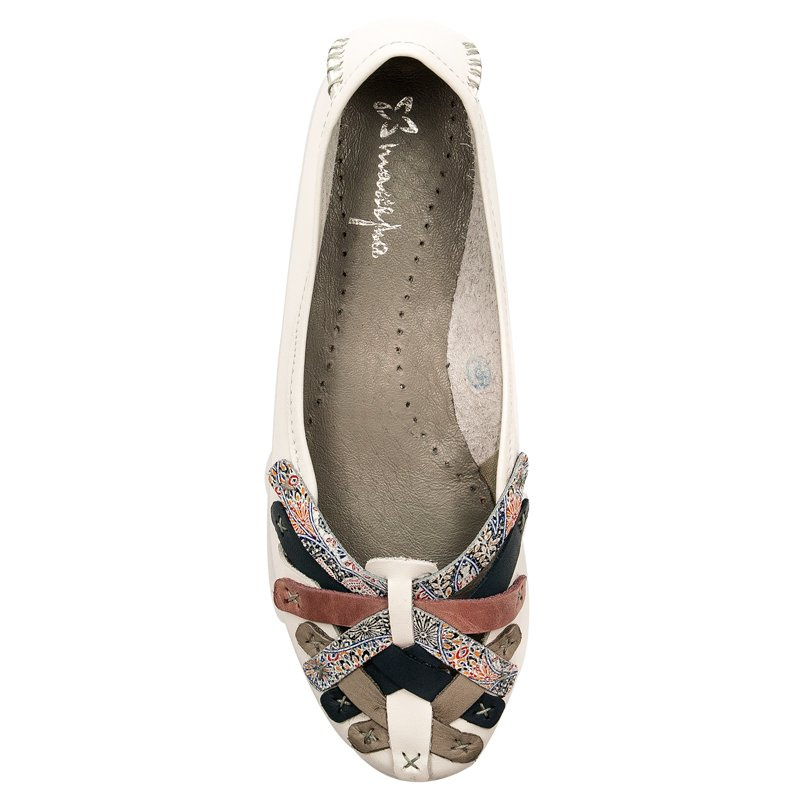 Maciejka White Ballerina 01358-21/00-0 