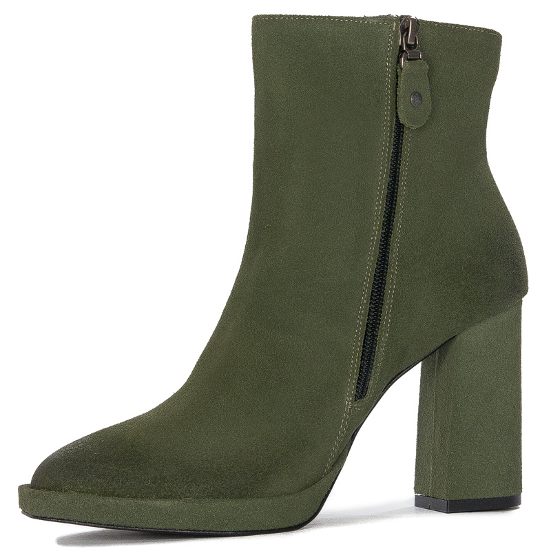 Maciejka 06225-24/00-7 Green women's Boots