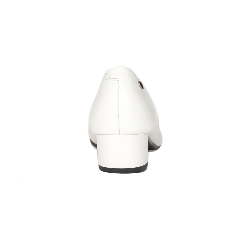 Maciejka White Pumps