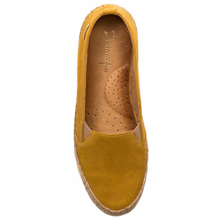 Maciejka Yellow Espadrilles 02966-57/00-5