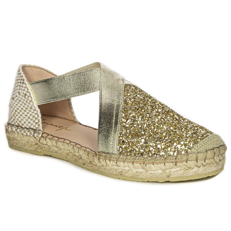 Maciejka Women's Gold Espadrilles F6528-25/00-0