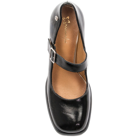 Maciejka Black Leather Pumps 06231-01/00-1